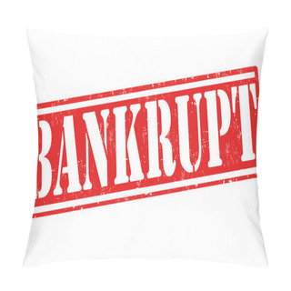 Personality  Bankrupt Stamp Pillow Covers