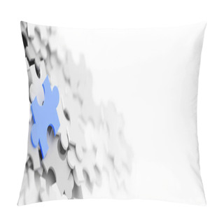 Personality  Leadership And Teamwork Concepts, 3d Rendering Background Pillow Covers