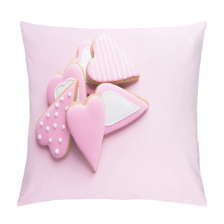 Personality  Handmade Cookies In Heart Shape  Pillow Covers