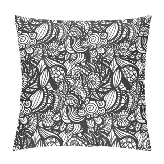 Personality  Hand-drawn Seamless Pattern Pillow Covers