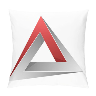 Personality  Triangle Impossible Sign Pillow Covers