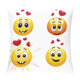 Personality  SMILEY Pillow Covers