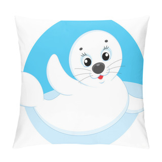 Personality  Baby Seal Pillow Covers