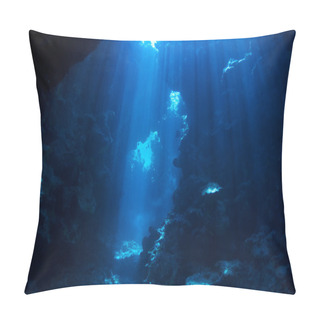 Personality  Underwater Background Pillow Covers