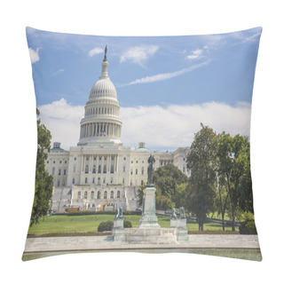 Personality  Capitol Building In Washington DC Pillow Covers