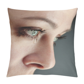 Personality  Beauty Girl Cry Pillow Covers