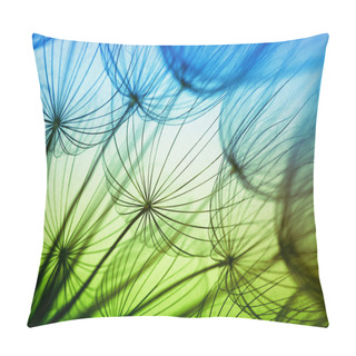 Personality  Dandelion Seed Flower Pillow Covers