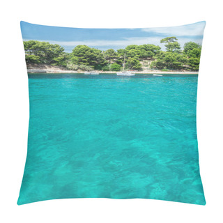 Personality  Beach View From The Sea.  Pillow Covers