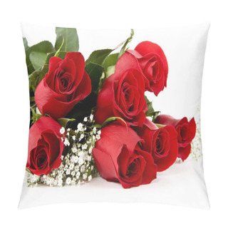 Personality  Red Rose Flower Petals, Flora  Pillow Covers