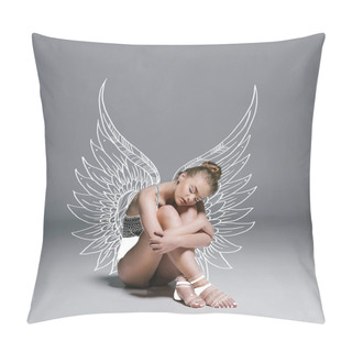 Personality  Tender Woman Angel  Pillow Covers