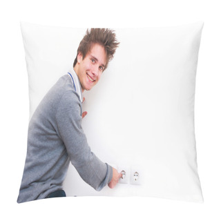 Personality  Electric Shock Pillow Covers