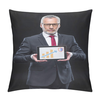 Personality  Businessman Wild Digital Tablet  Pillow Covers
