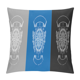 Personality  Wind Rose Design Print Pillow Covers