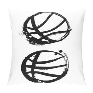 Personality  Grunge Basketball Pillow Covers