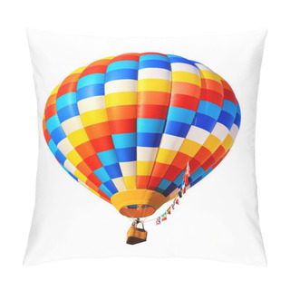 Personality  Hot Air Balloon Isolated Pillow Covers