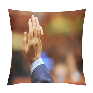 Personality  Hand Vote Pillow Covers