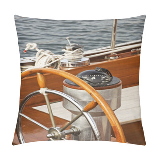 Personality  Rudder And Compass Pillow Covers