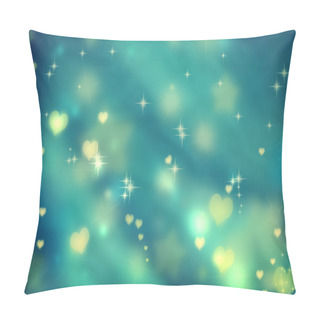 Personality  Small Hearts Background Pillow Covers