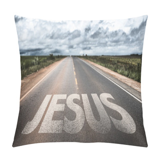 Personality  Jesus On Rural Road Pillow Covers