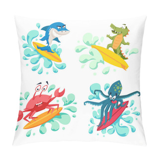 Personality  Surfer Cool Animals Pillow Covers