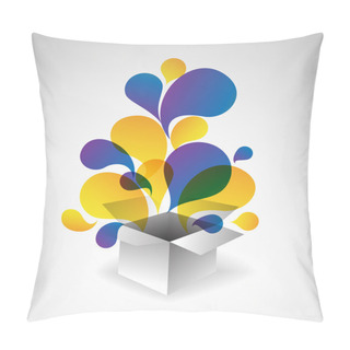 Personality  Exploding Gift Box Pillow Covers