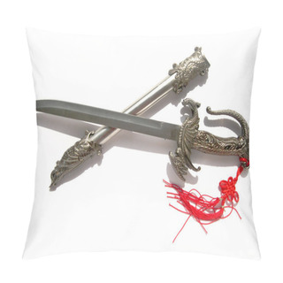 Personality  Dagger With Sheath Pillow Covers