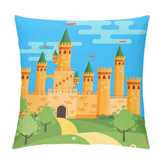Personality  FairyTale Castle Pillow Covers