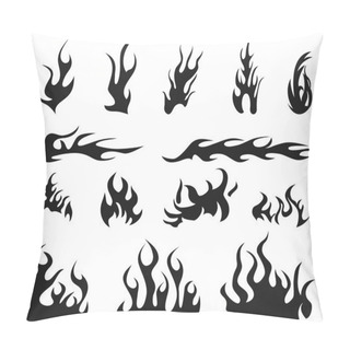 Personality  Fire Patterns Icons Pillow Covers