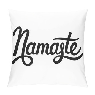 Personality  Namaste Hand Drawn Lettering Pillow Covers
