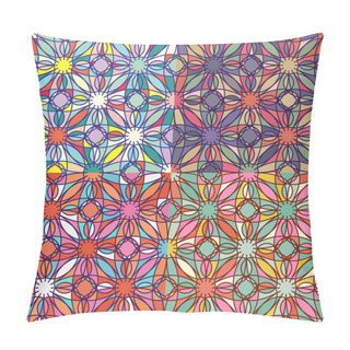 Personality  Mosaic Seamless Pattern Pillow Covers