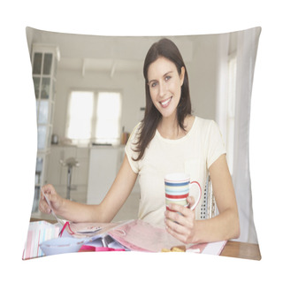 Personality  Woman Scrapbooking Pillow Covers