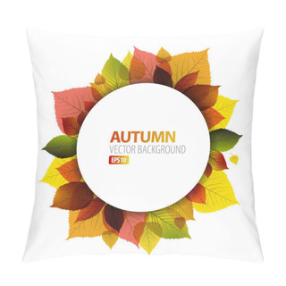 Personality  Autumn Abstract Floral Background Pillow Covers