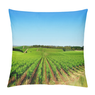 Personality  Green Vineyard Landscape Pillow Covers