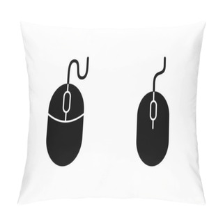 Personality  Mouse Icon Vector For Web And Mobile App. Click Sign And Symbol. Pointer Icon Vector. Pillow Covers