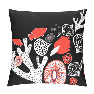 Personality  Abstract Marine Background Pillow Covers