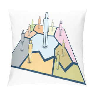 Personality  Territory Pillow Covers