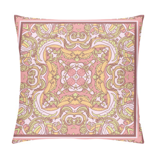Personality  Floral Paisley Ornate Seamless Pattern Pillow Covers