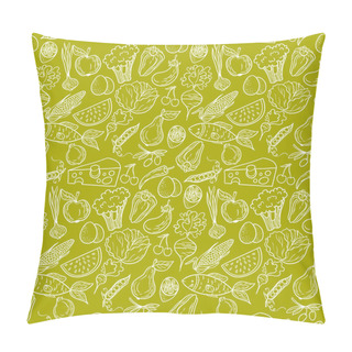 Personality  Healthy Food Pattern Pillow Covers