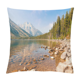 Personality  Jenny Lake At Grand Teton National Park.Wyoming.USA Pillow Covers