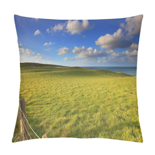 Personality  Rolling Green Hills Under The Blue Sky Pillow Covers