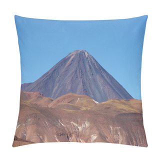 Personality  Licancabur Volcano, Atacama Desert, Chile Pillow Covers