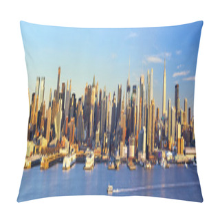 Personality  New York City Panorama Pillow Covers