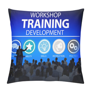 Personality  Diverse People And Workshop Training Pillow Covers