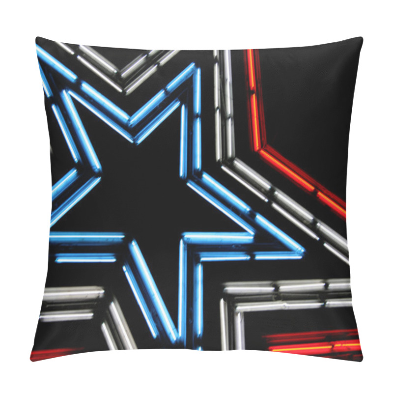 Personality  Neon Star Pillow Covers