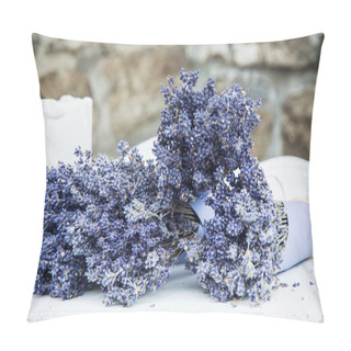 Personality  Bouquet Of Lavender Flowers Pillow Covers