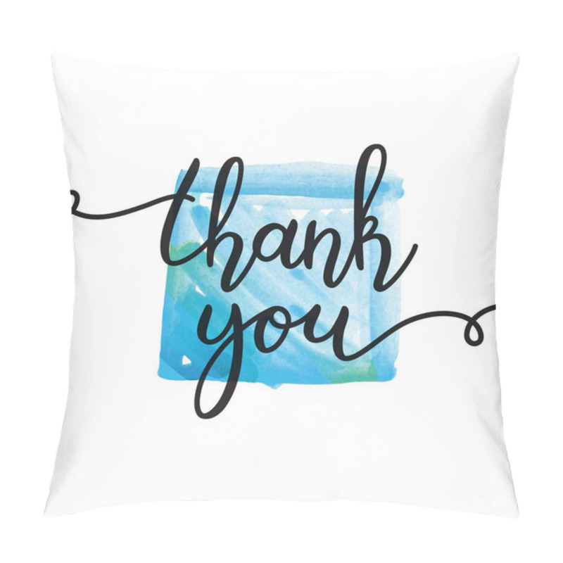 Personality  thank you lettering pillow covers