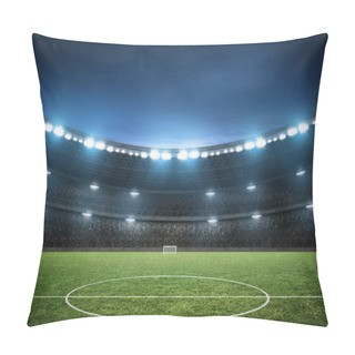Personality  Soccer Stadium Field, Soccer Background Pillow Covers