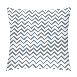 Personality  Chevron Zigzag Black And White Seamless Pattern. Pillow Covers
