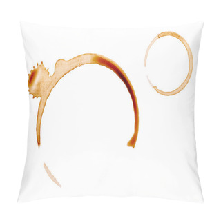 Personality  Coffee Stain Fleck Drink Beverage Pillow Covers