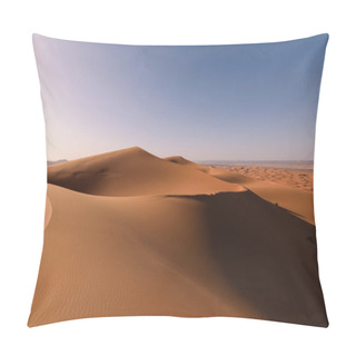 Personality  Sahara Erg Chebbi Dunes, Merzouga, Morocco Pillow Covers